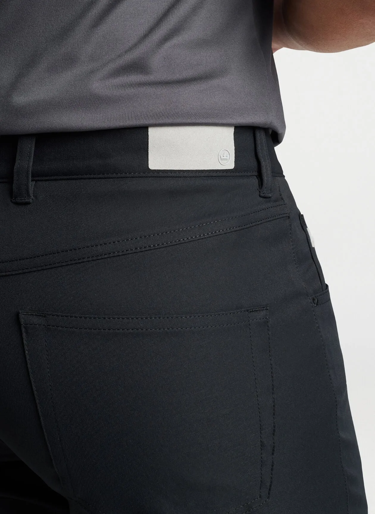 2024 Peter Millar Performance Five-Pocket Pant - Black