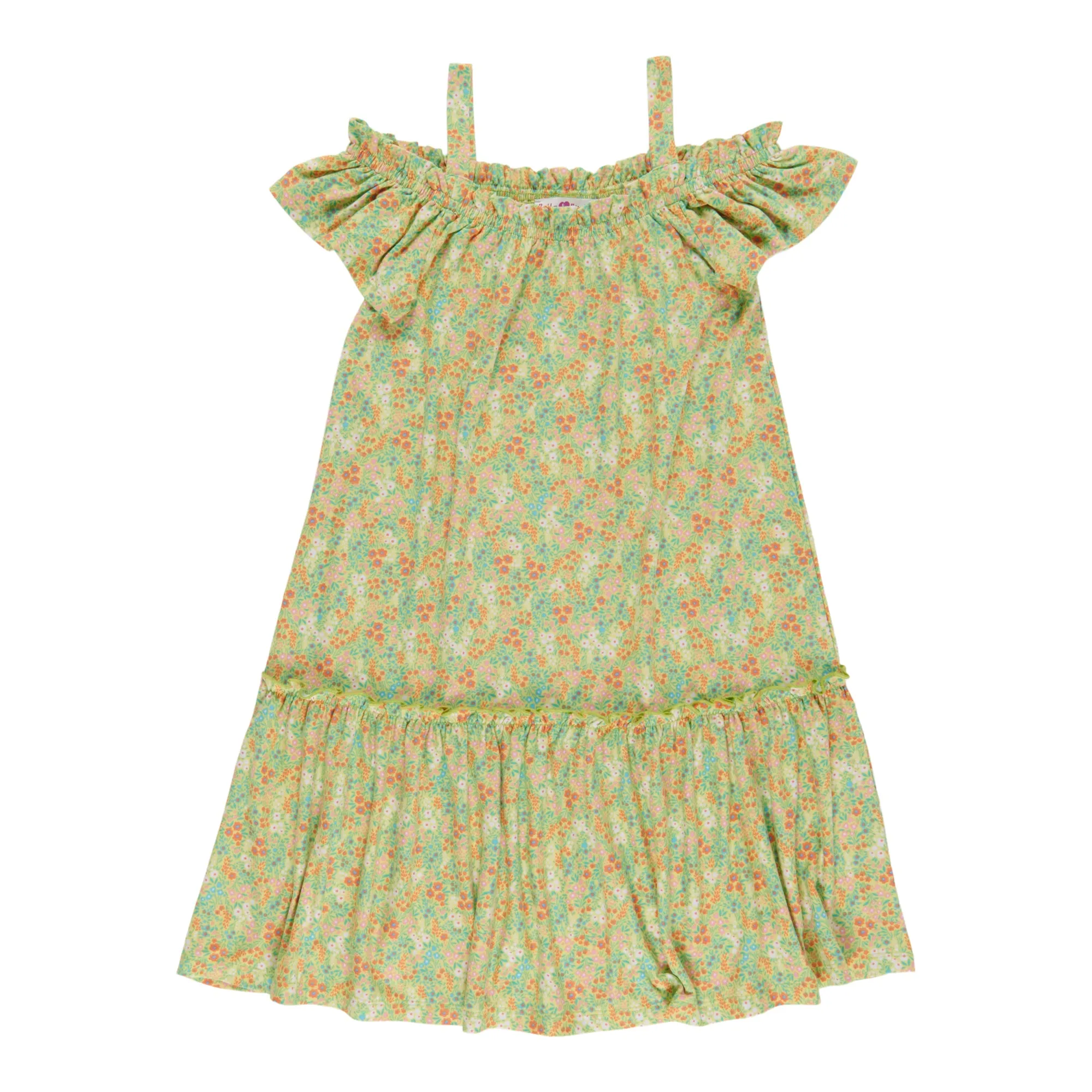BELLA & BIRDIE Girl's Off-The-Shoulder Dress