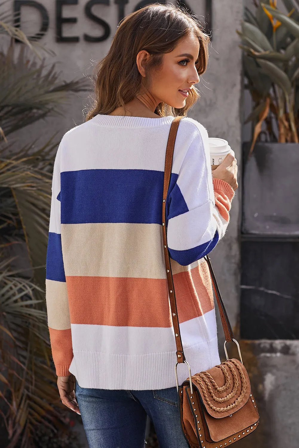 Catch Feels Colorblock Sweater