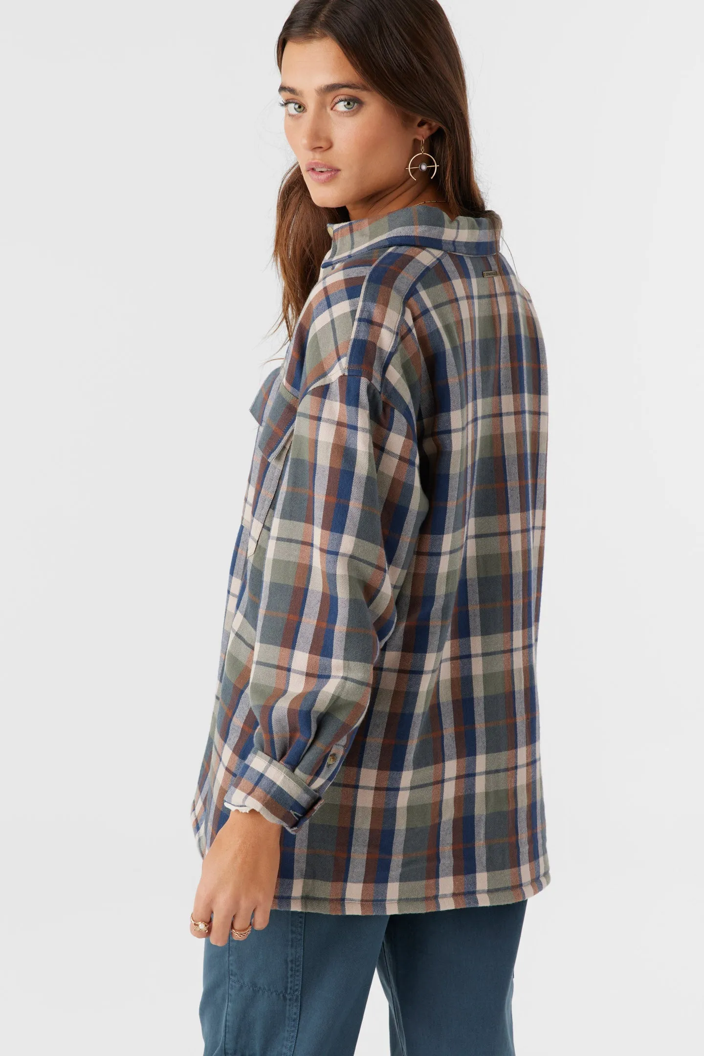 CHANCE HIGH PILE LINED FLANNEL JACKET