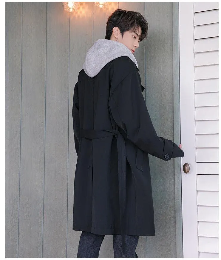 Chicmy- Two Piece Hooded Trench Coat