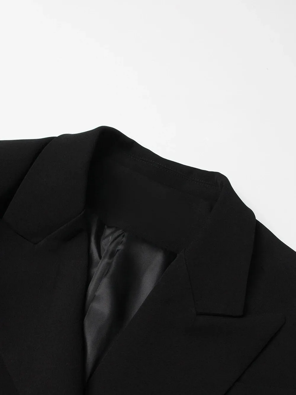 Double Breasted Long Sleeve Gathered Waist Over Coat