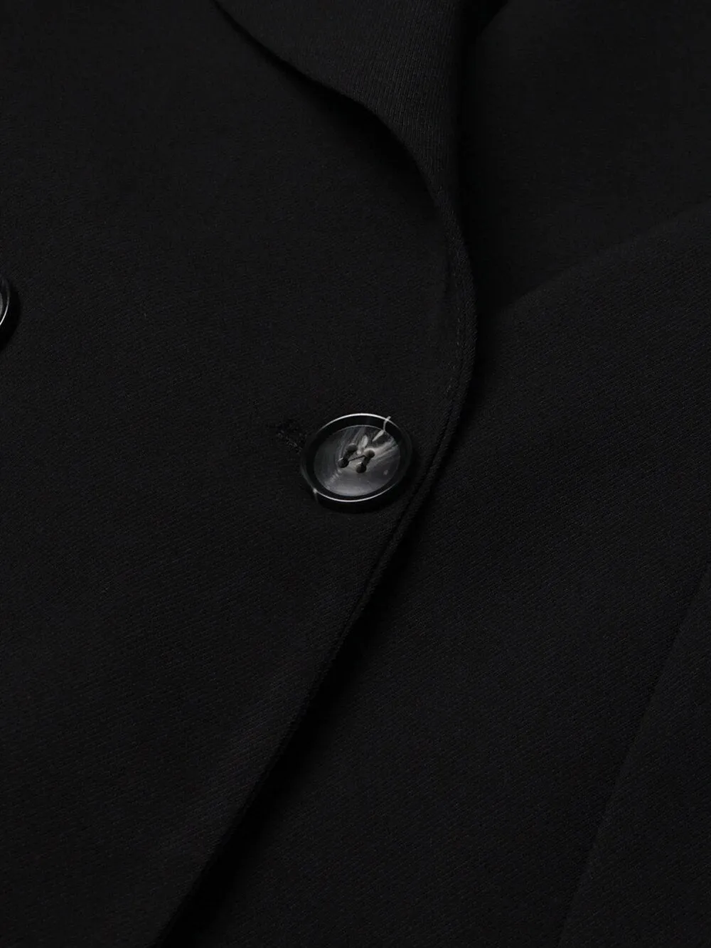 Double Breasted Long Sleeve Gathered Waist Over Coat