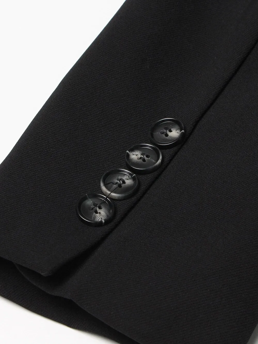 Double Breasted Long Sleeve Gathered Waist Over Coat