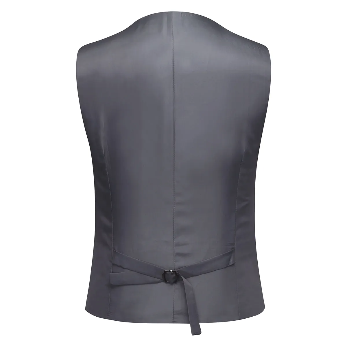 Elegant Dove Grey 3-Piece Suit - Classic One-Button Design
