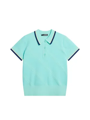 Feline Knitted Shirt / Aruba Blue