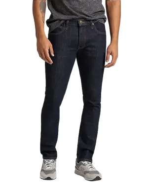 Lee pantalone jeans da uomo con gamba stratta Luke Heavyweight In Rinse Slim Tapered L719PX36 blu