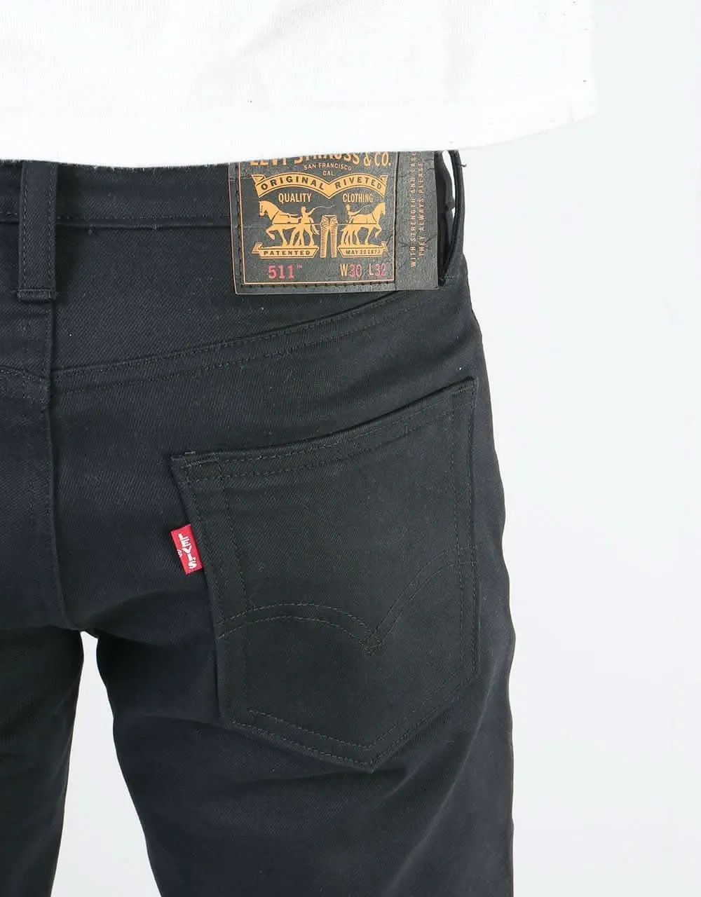 Levi's Skateboarding 511 Slim Denim Jeans - Caviar