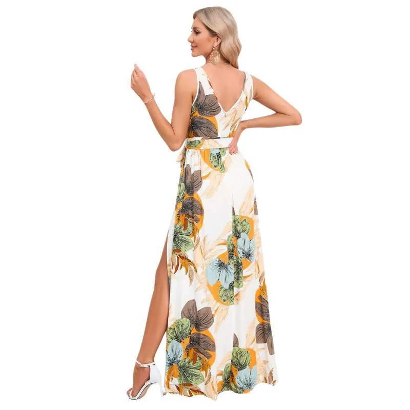 Maxi Floral Print Long Dress