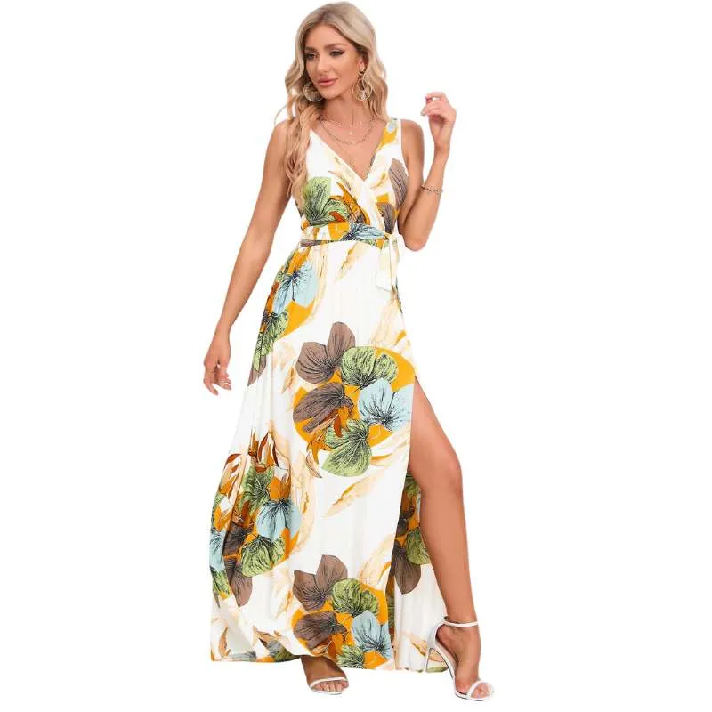 Maxi Floral Print Long Dress