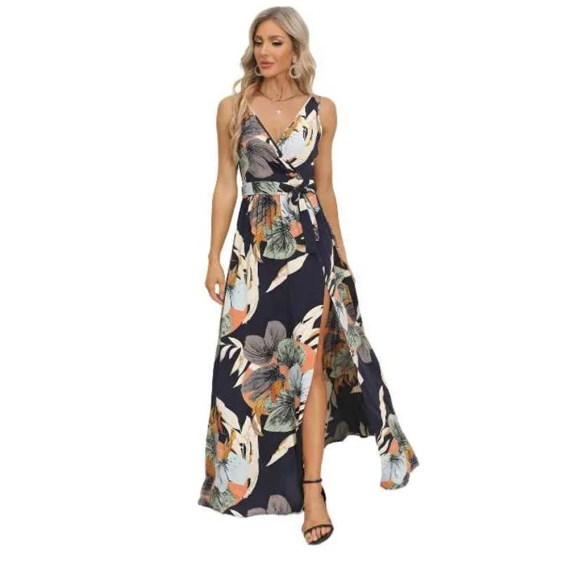 Maxi Floral Print Long Dress