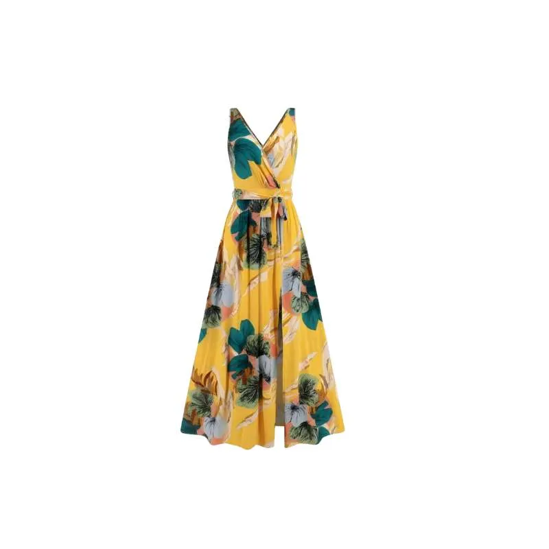 Maxi Floral Print Long Dress