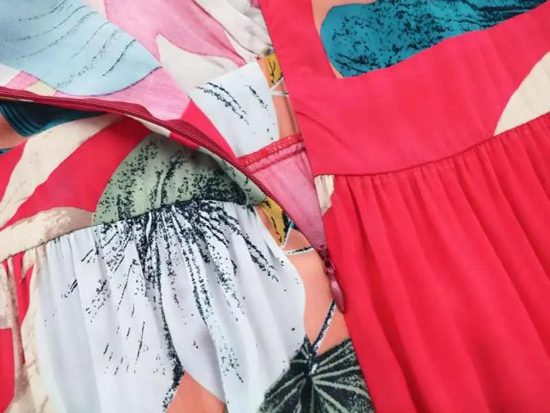 Maxi Floral Print Long Dress