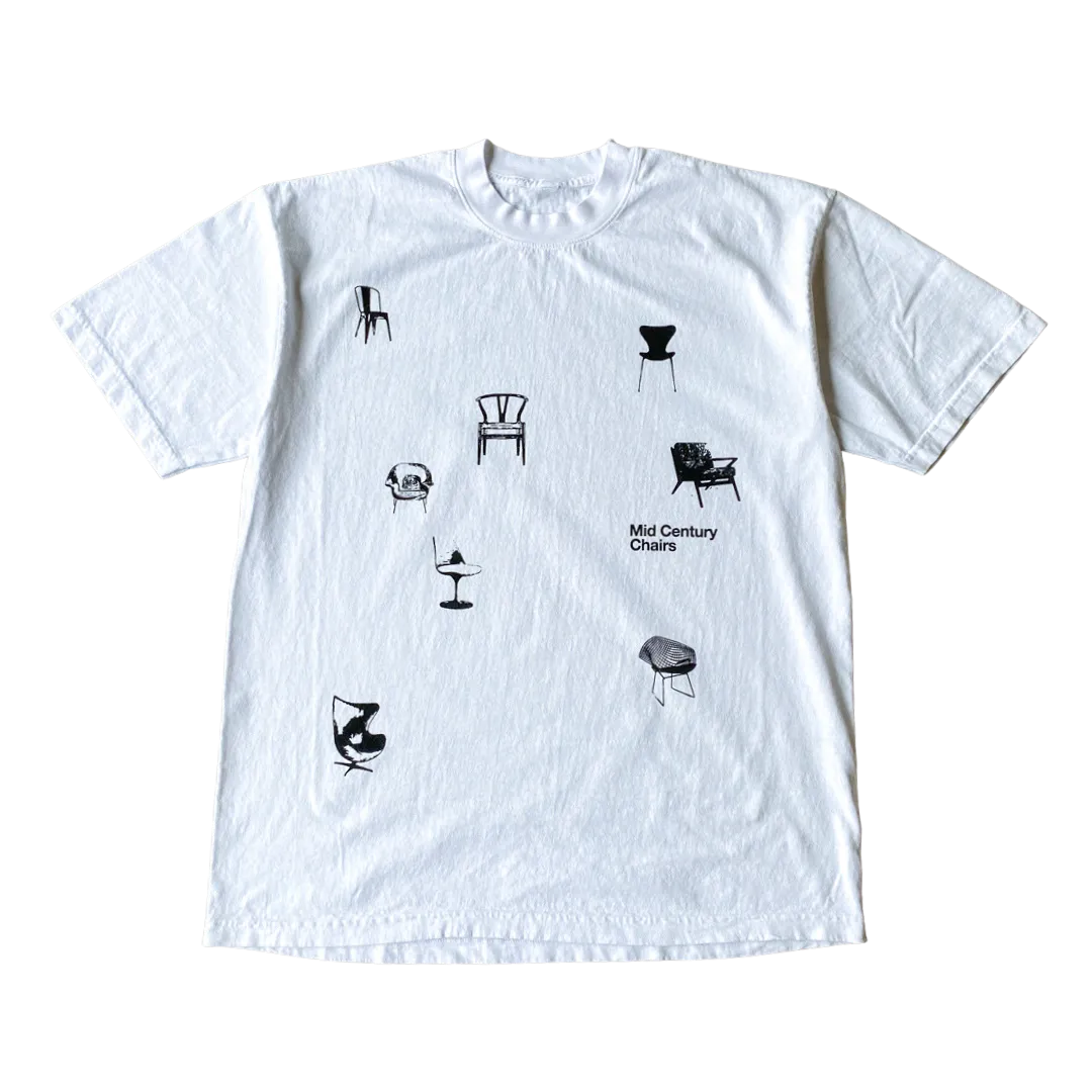 Mid Century Chairs v2 Tee