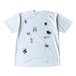 Mid Century Chairs v2 Tee