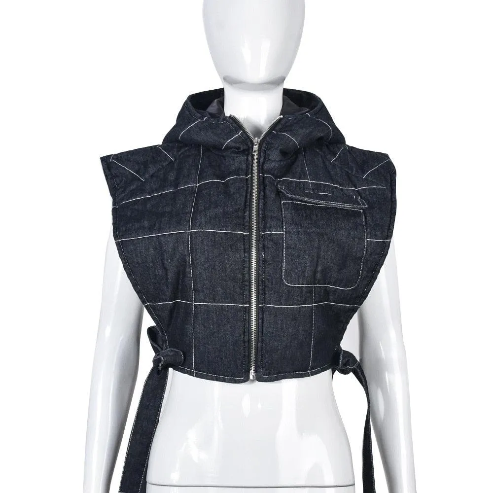 My Sleeveless Side Lace Up