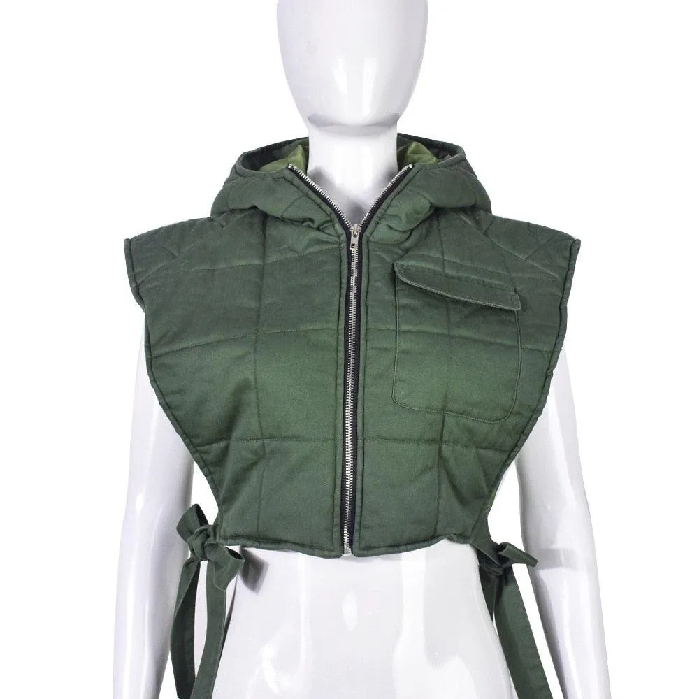 My Sleeveless Side Lace Up