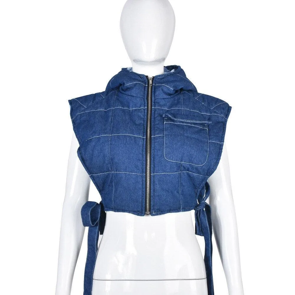 My Sleeveless Side Lace Up