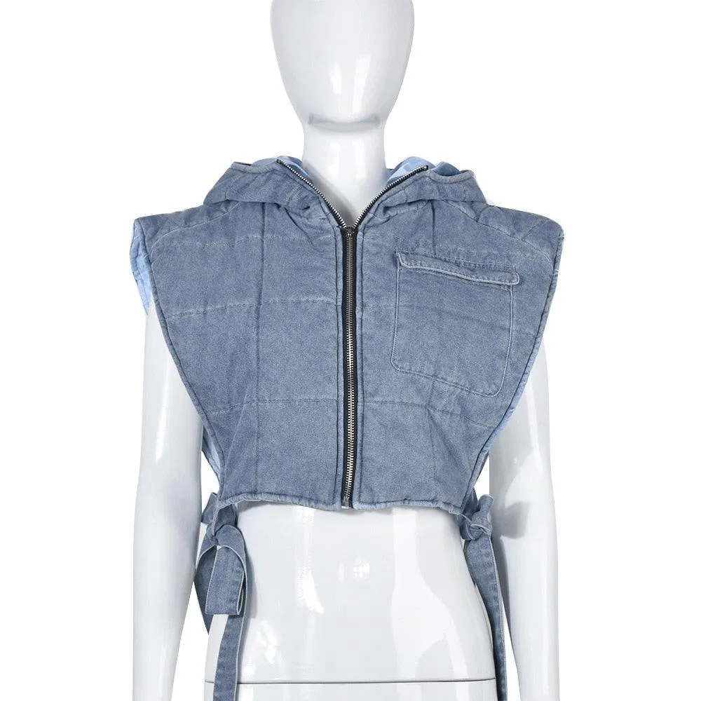 My Sleeveless Side Lace Up