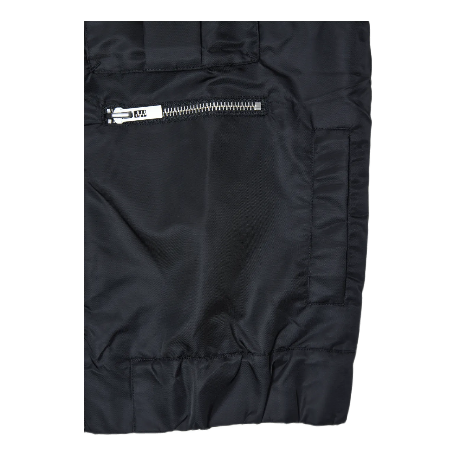 Padded Vest Faded Black