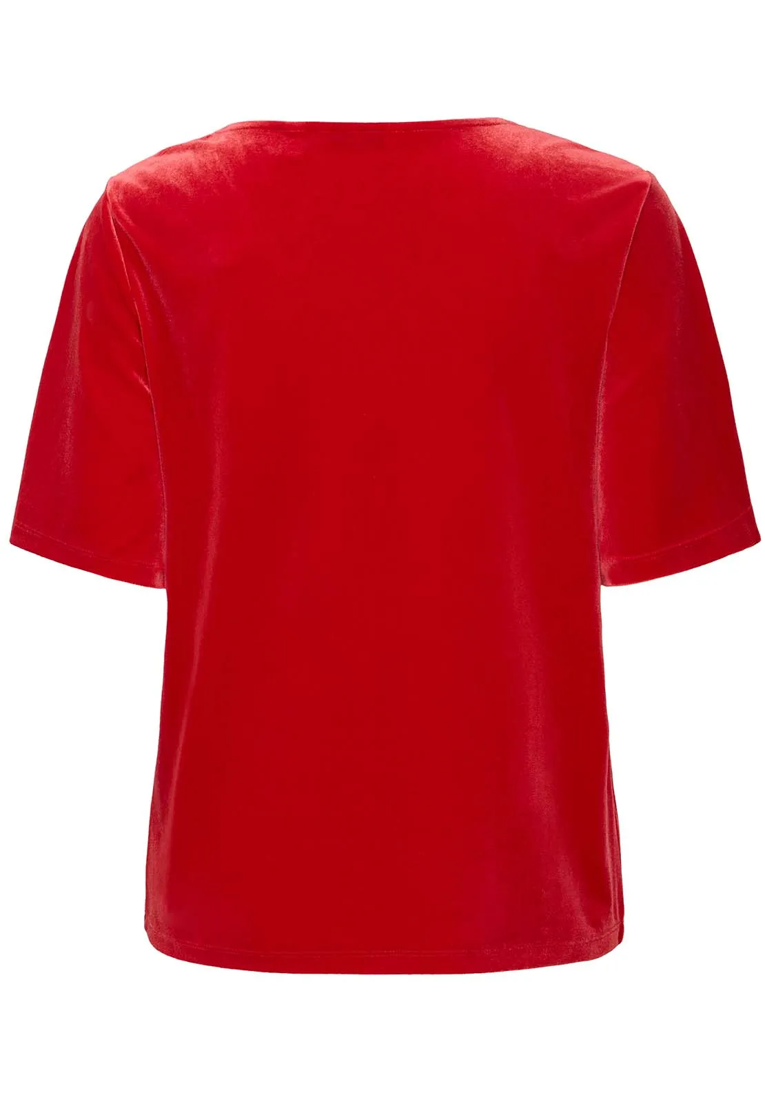 Perlina Top - Haute Red