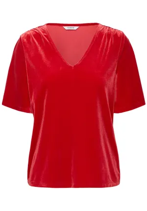 Perlina Top - Haute Red