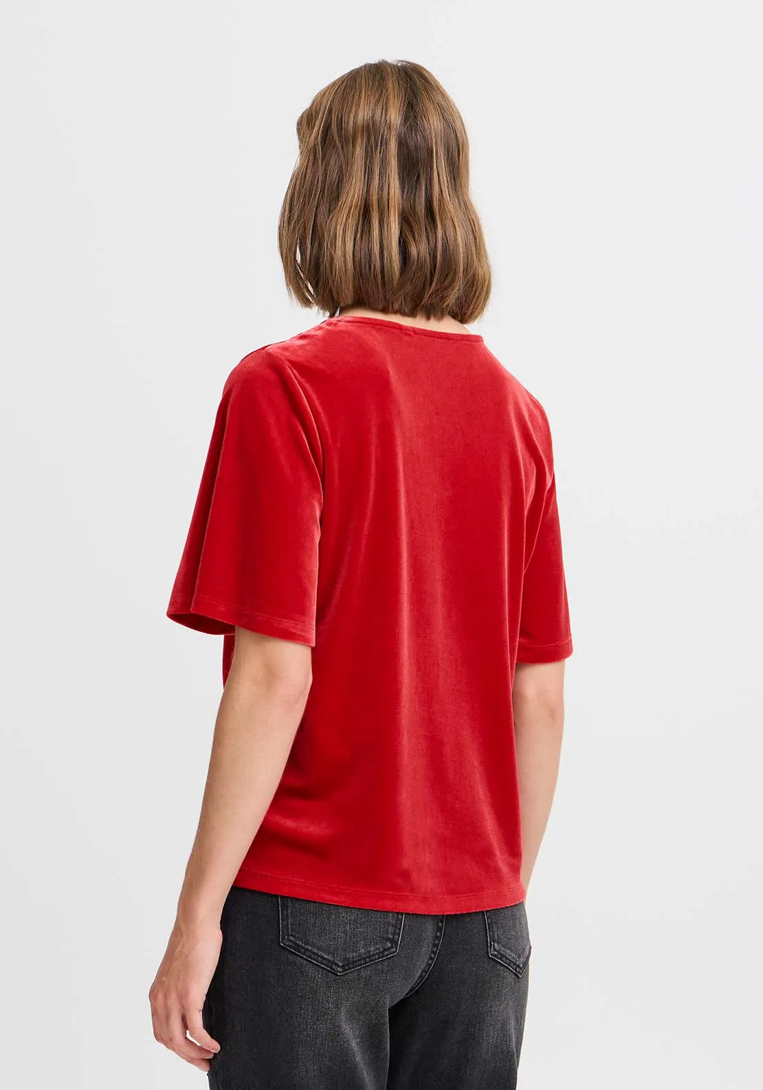 Perlina Top - Haute Red