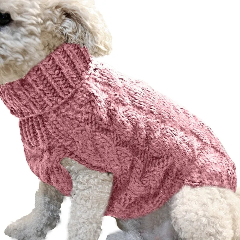 Pet's Warm Knitted Sweater