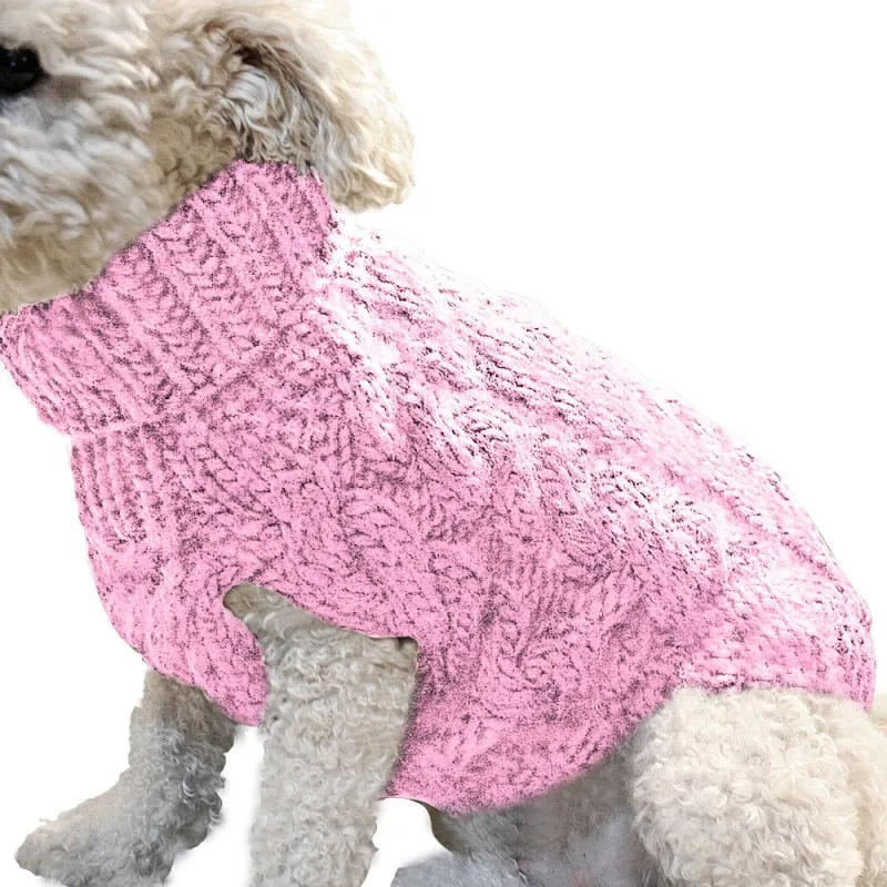 Pet's Warm Knitted Sweater