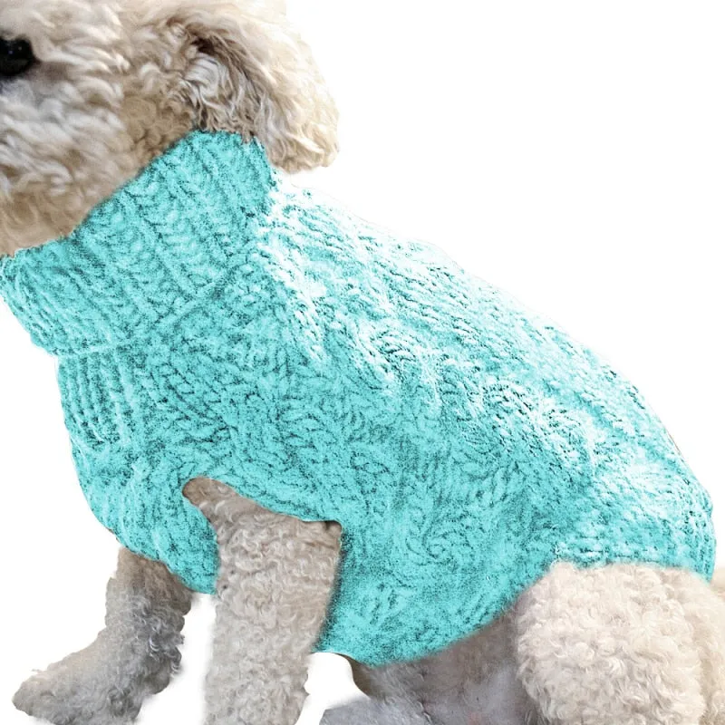 Pet's Warm Knitted Sweater