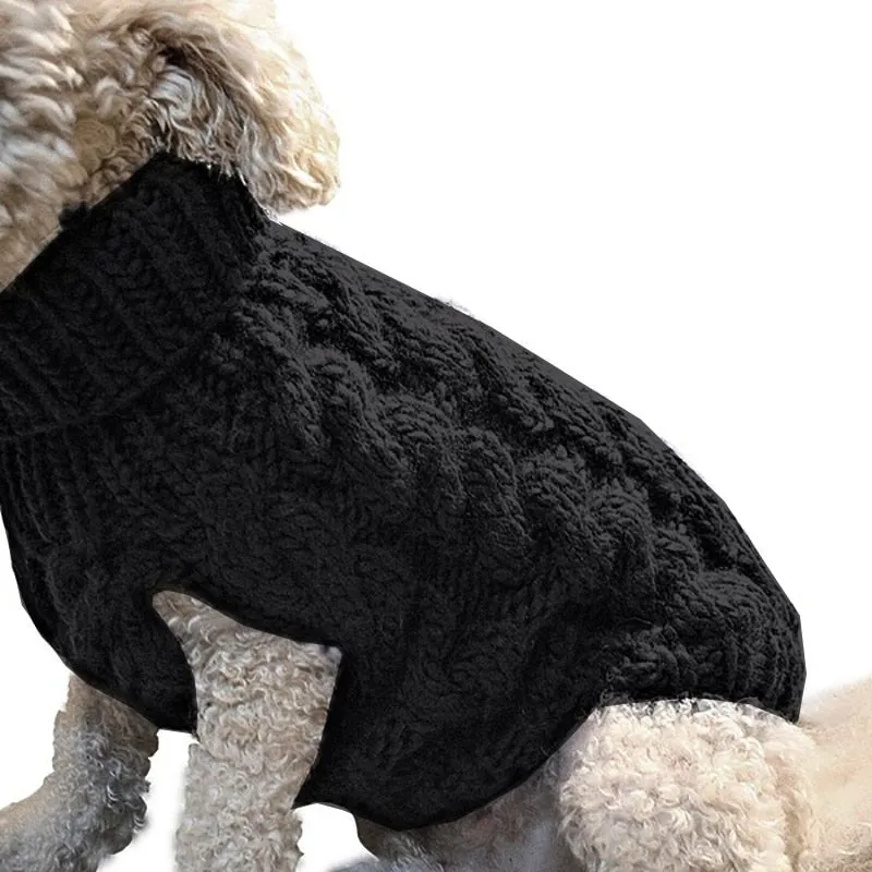 Pet's Warm Knitted Sweater