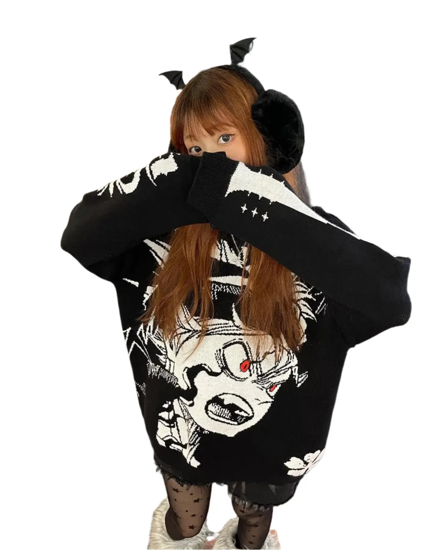 "ANTI-MAGIC" - Asta Staria - Black Clover Anime Sweater