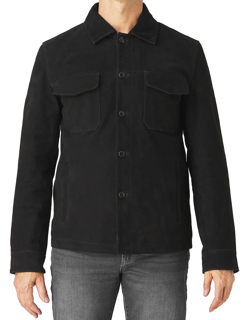 Suede Work Jacket