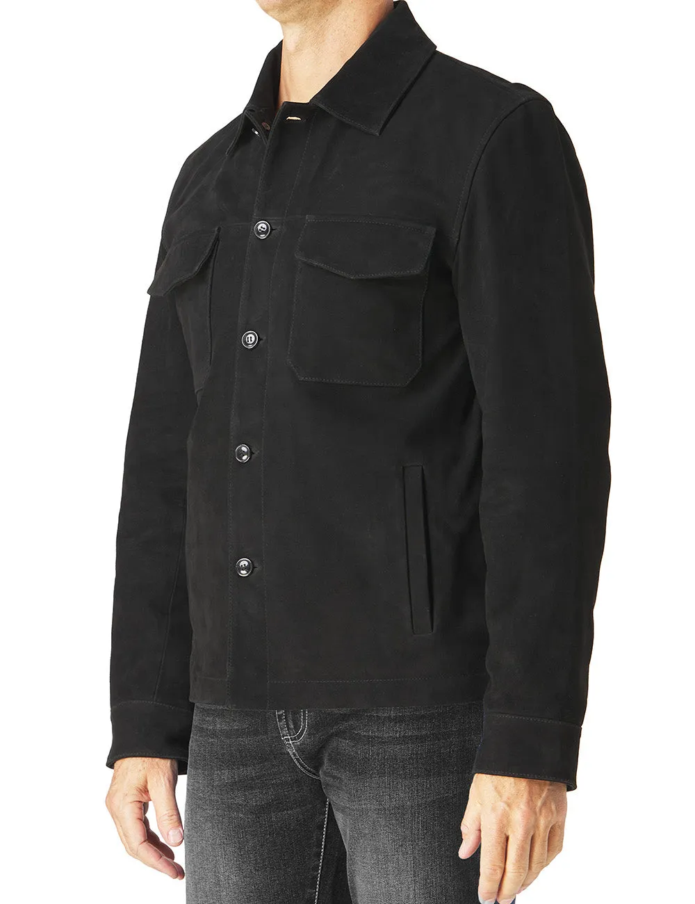 Suede Work Jacket