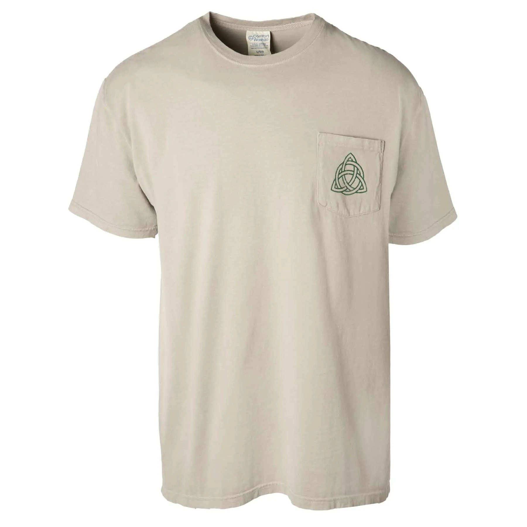 Trinity Knot T-Shirt with Chest Pocket