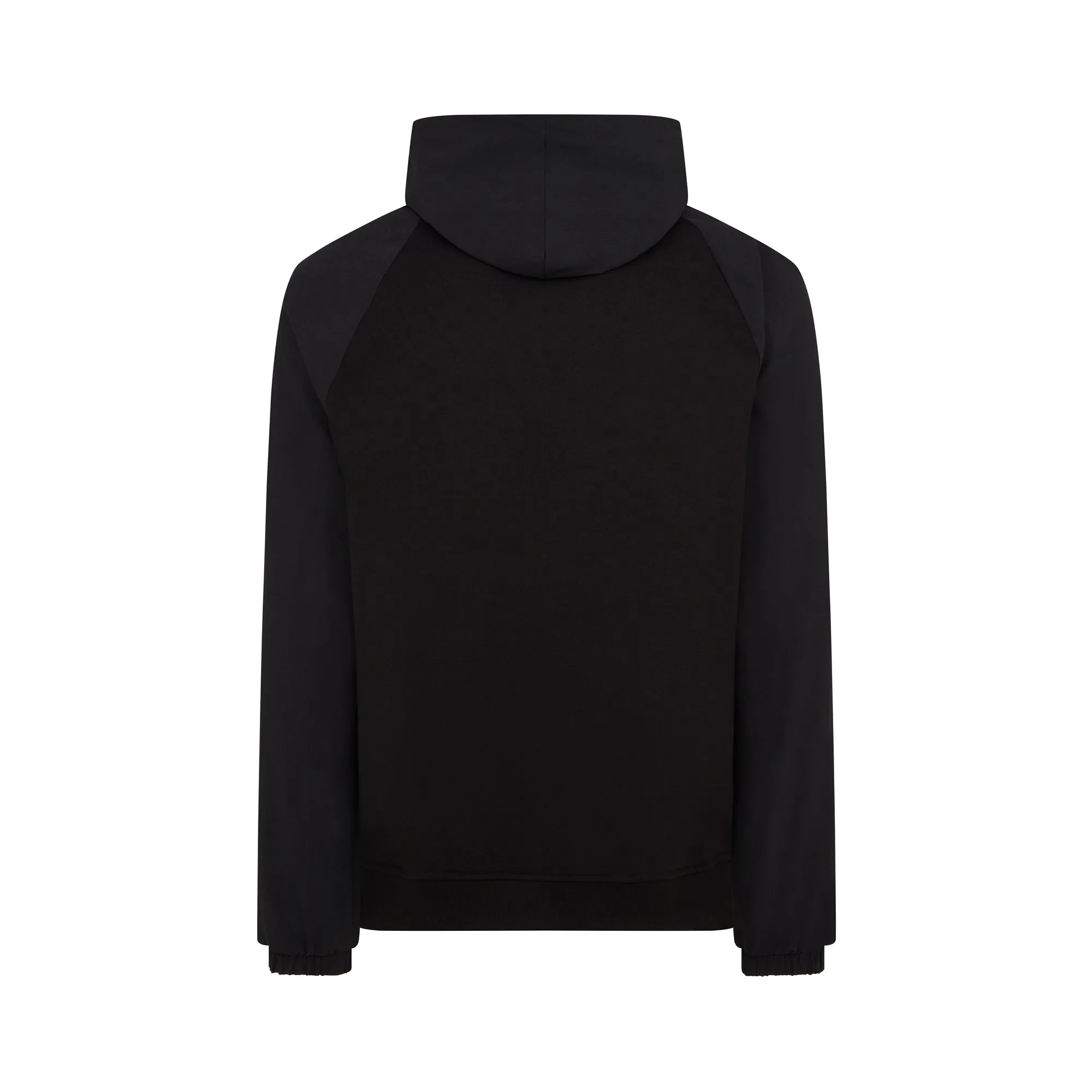 Utility Quarter Zip Hood Black