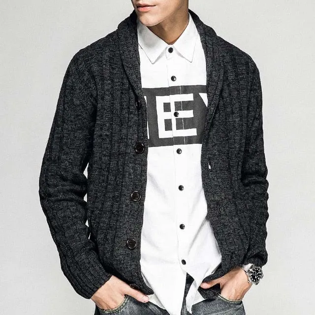 West Louis Fashion Autumn Knitted Sweater Buttom Cardigan
