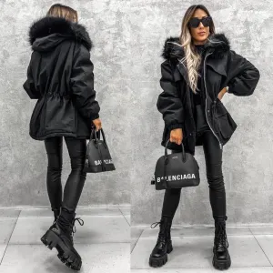 Women Winter Hooded Jacket
