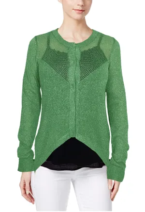 WOMENS LUREX RESORT CARDIGANS
