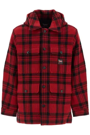 Woolrich Plaid Cruiser Hooded Jacket